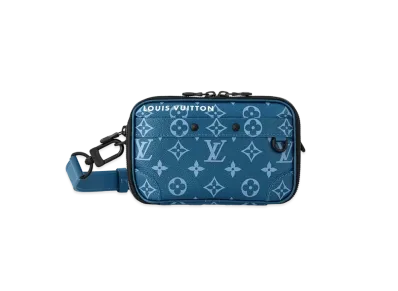 Louis Vuitton Alpha Wearable Wallet Monogram "Blue Atlantique"