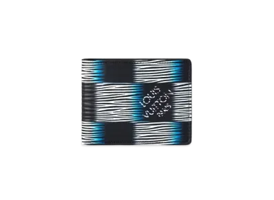 Louis Vuitton Slender Wallet Damier Rush Epi XL Leather "Blue Moon"