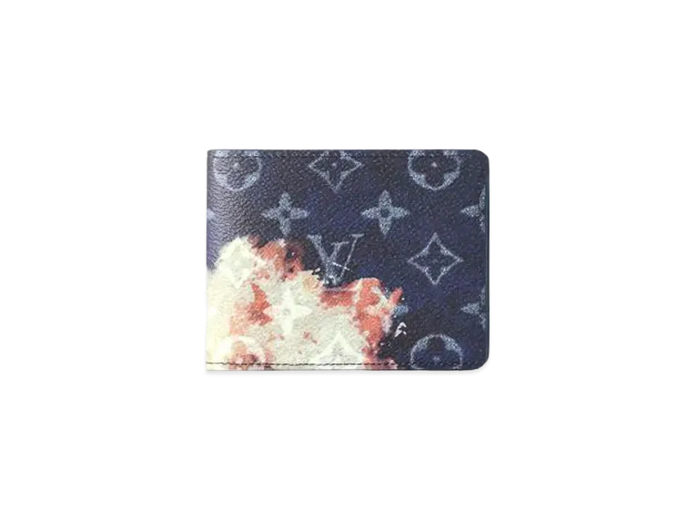 Louis Vuitton Multiple Wallet Monogram Bleach "Ink Blue"
