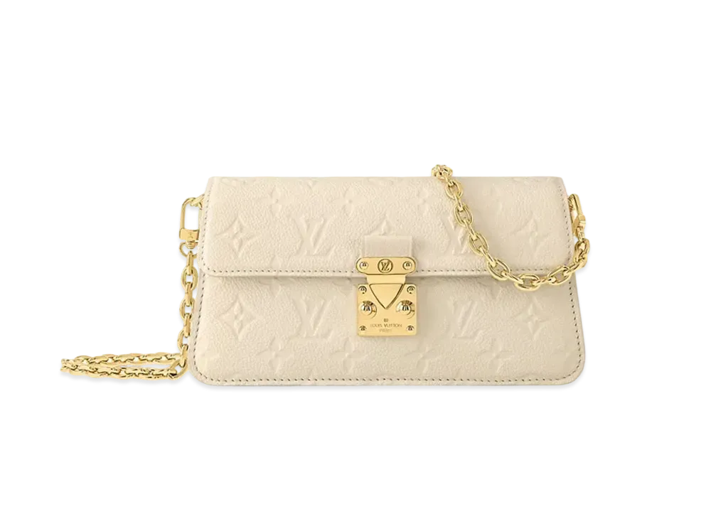 Louis Vuitton Wallet On Chain Metis Monogram Empreinte Leather "Creme"
