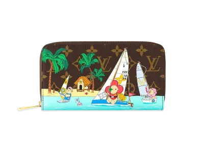 Louis Vuitton Zippy Wallet Monogram "Dragon Fruit"