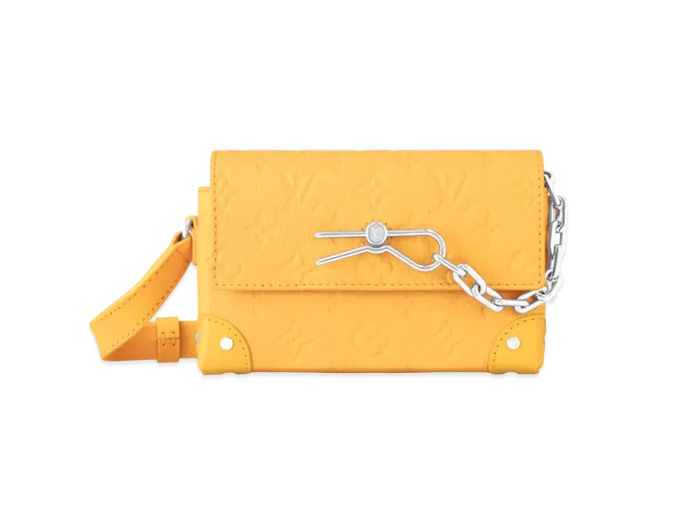 Louis Vuitton Steamer Wearable Wallet Taurillon Monogram Leather "Jaune Mat"