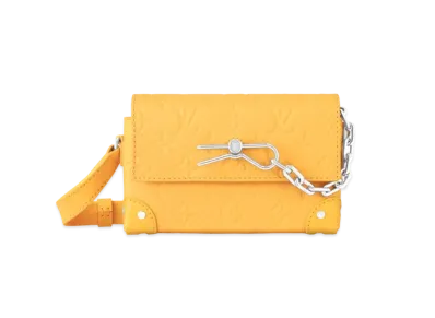 Louis Vuitton Steamer Wearable Wallet Taurillon Monogram Leather "Jaune Mat"