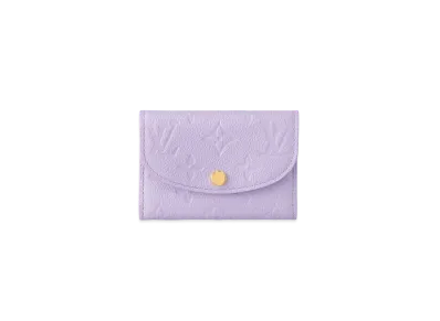 Louis Vuitton Rosalie Coin Purse Monogram Empreinte Leather "Lilac"