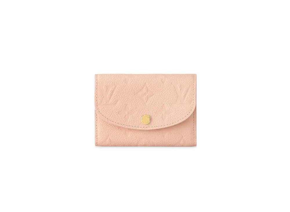 Louis Vuitton Rosalie Coin Purse Monogram Empreinte Leather "Chamallow Pink"
