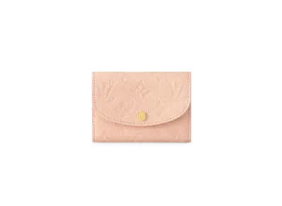 Louis Vuitton Rosalie Coin Purse Monogram Empreinte Leather "Chamallow Pink"