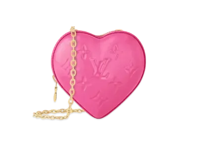 Louis Vuitton Keep My Heart Monogram Vernis "Neon Pink"