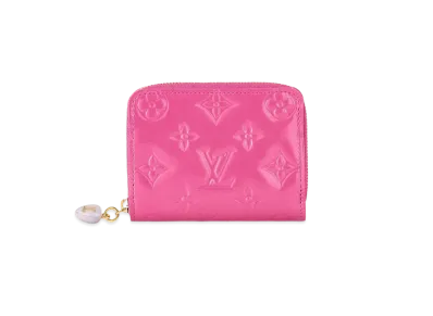 Louis Vuitton Zippy Coin Purse Monogram Vernis "Neon Pink"