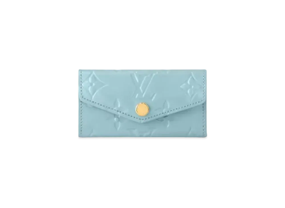 Louis Vuitton 4 Key Holder Monogram Vernis Japan Exclusive "Sky Blue"