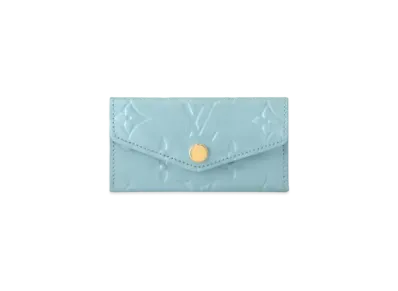 Louis Vuitton 4 Key Holder Monogram Vernis Japan Exclusive "Sky Blue"