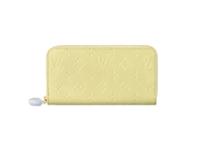 Louis Vuitton Zippy Wallet Monogram Vernis Japan Exclusive "Chic Yellow"