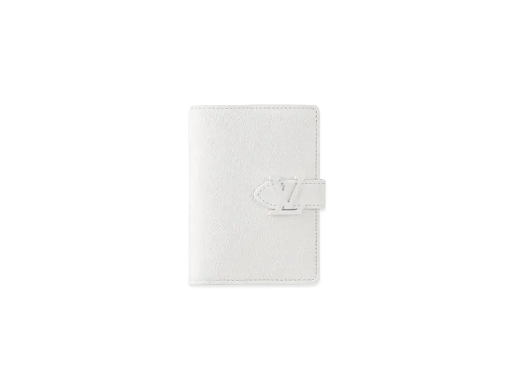 ルイヴィトン LV ヴェルティカル ウォレット コンパクト "オプティカル ホワイト" M82998