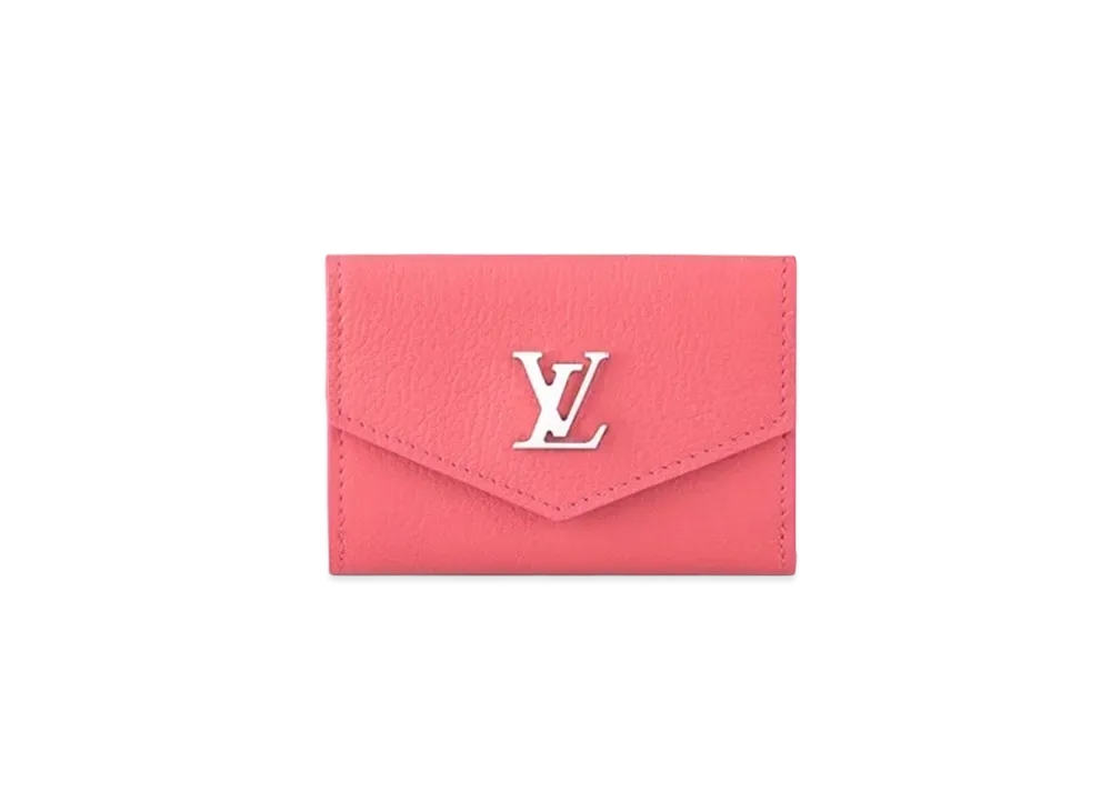Louis Vuitton Lockmini Wallet Lockme Grained Calfskin Leather Japan Exclusive "Pink Sky"