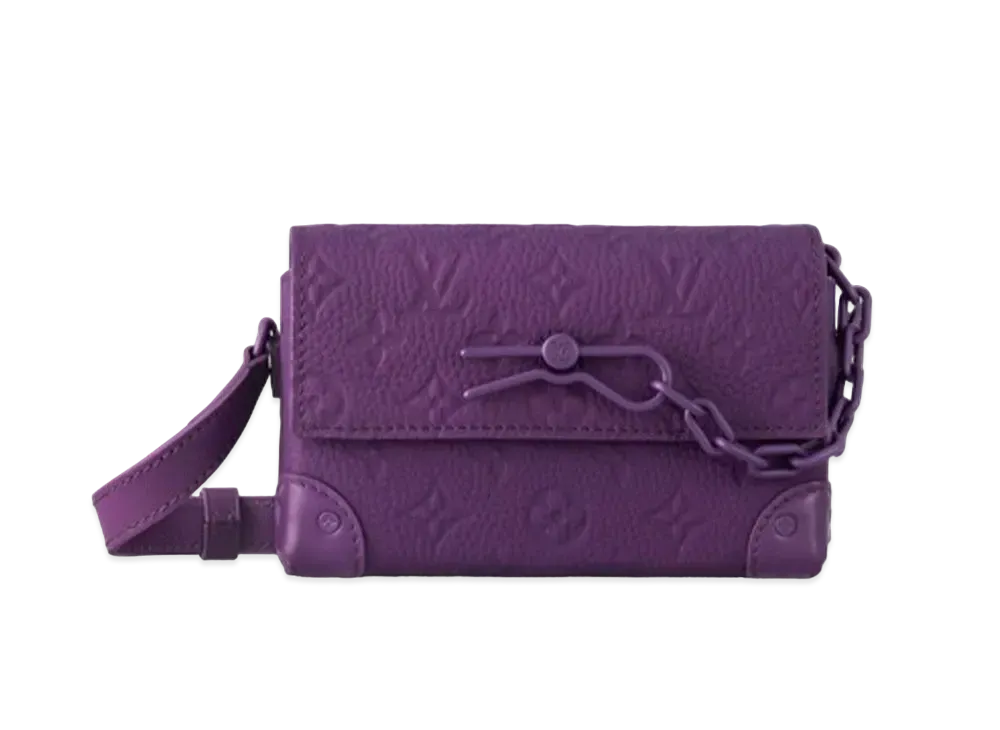 Louis Vuitton Steamer Wearable Wallet Monogram Taurillon Leather "Purple Night"