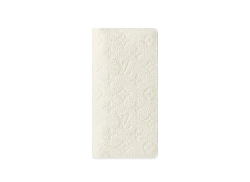 Louis Vuitton Brazza Wallet Monogram Taurillon Leather "Full Moon"