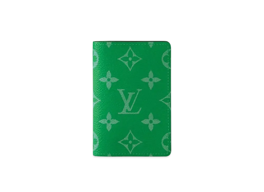 Louis Vuitton Pocket Organizer Taigarama "Vert"