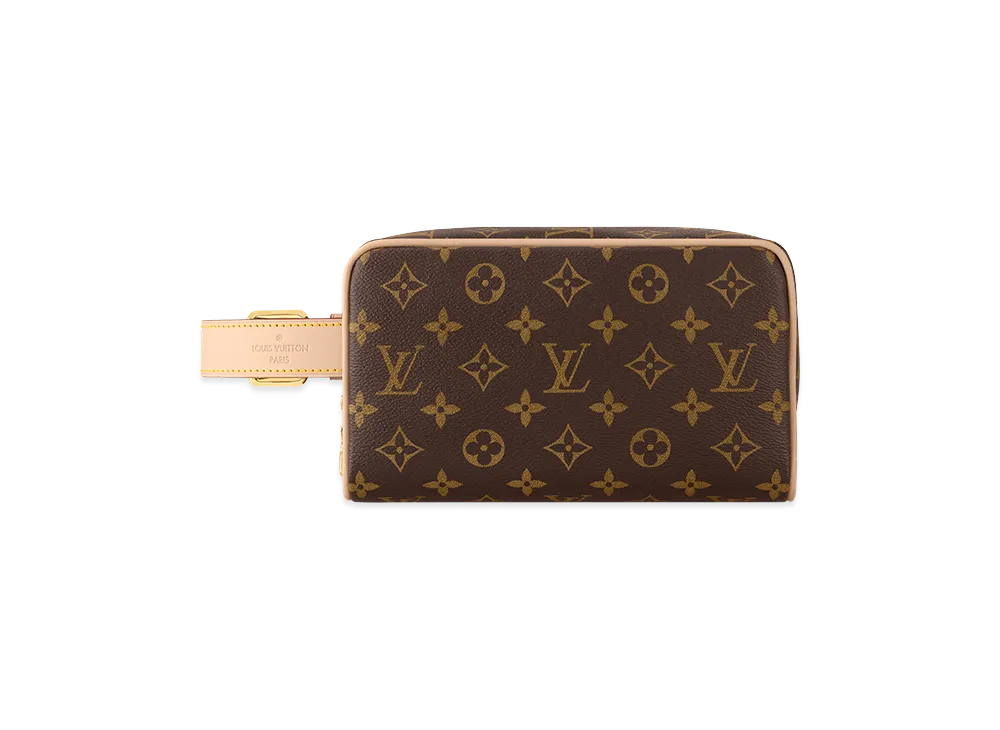 Louis Vuitton Locker Dopp Kit "Brown"