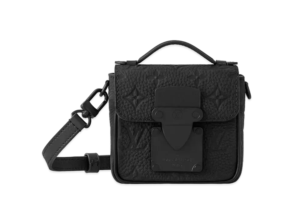 Louis Vuitton Pico S-Lock Monogram Taurillon Leather "Noir"