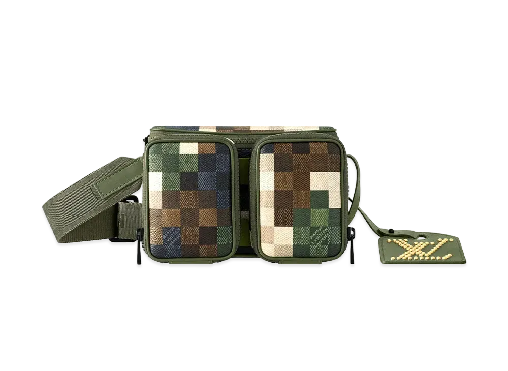 Louis Vuitton LV Trail Wearable Wallet "Damoflage Green"