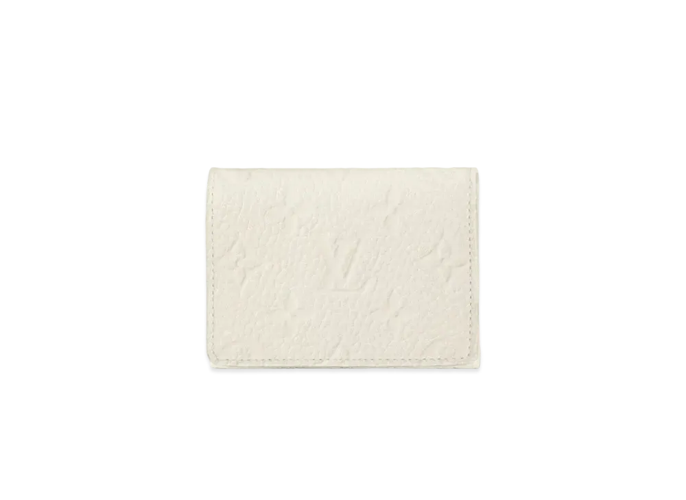 Louis Vuitton Envelope Business Card Holder Monogram Taurillon Leather Japan Exclusive "Full Moon"