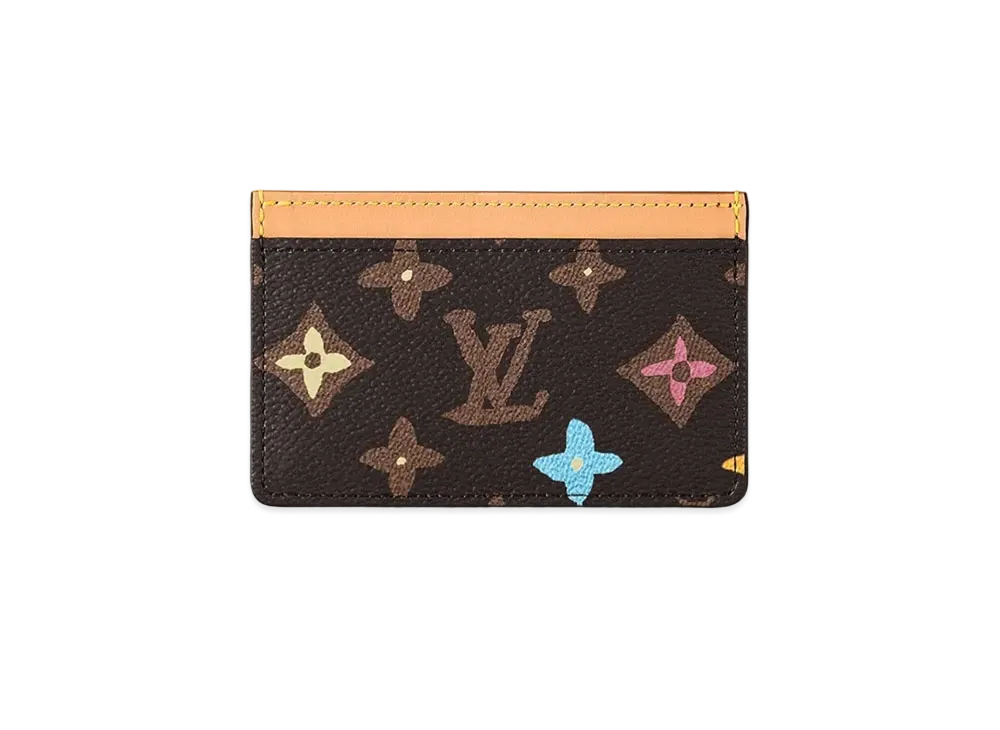 Tyler, The Creator x Louis Vuitton Card Holder Monogram Craggy "Chocolate"