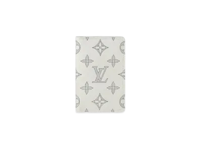 Louis Vuitton Pocket Organizer Monogram Shadow "Blanc"