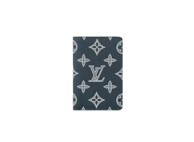 Louis Vuitton Pocket Organizer Monogram Shadow "Blue Marine"