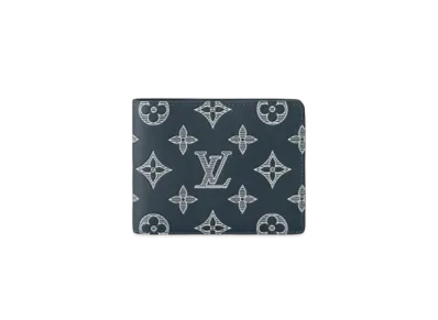 Louis Vuitton Multiple Wallet Monogram Shadow "Blue Marine"
