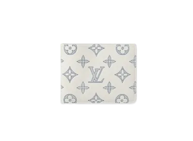 Louis Vuitton Multiple Wallet Monogram Shadow "Blanc"