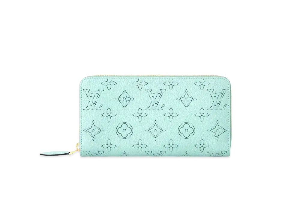 Louis Vuitton Zippy Wallet Mahina "Mineral Blue"