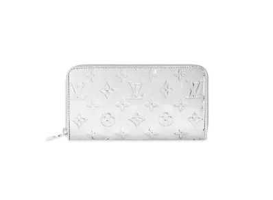 Louis Vuitton Zippy Wallet Monogram Miroir "Silver"