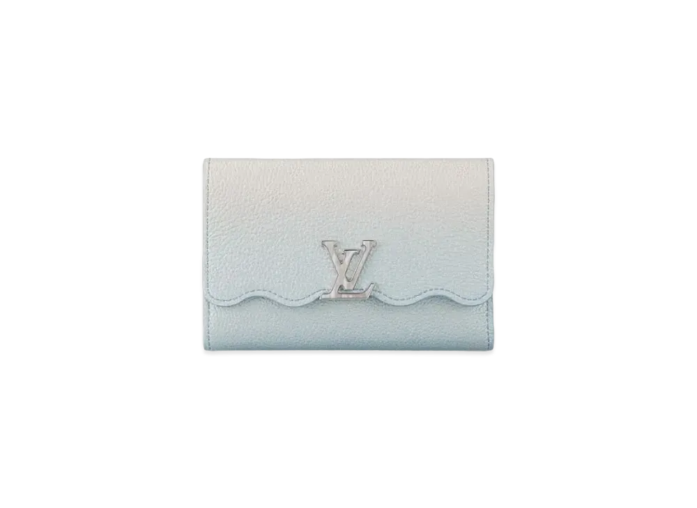 Louis Vuitton Capucines Compact Wallet "Shaded Blue"