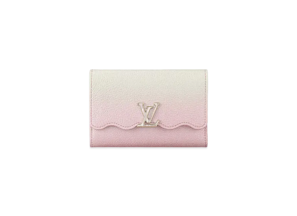 Louis Vuitton Capucines Compact Wallet "Shaded Pink"