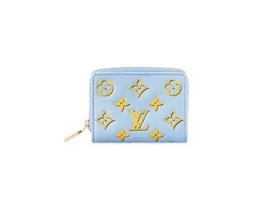 Louis Vuitton Lou Wallet Monogram "Baby Blue"