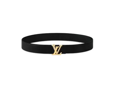 Louis Vuitton LV Sparkle 30MM Reversible Belt "Noir"