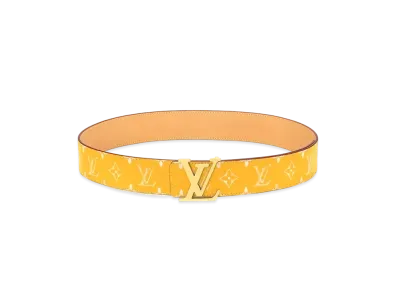 Louis Vuitton LV Initiales 40mm Reversible Belt "Jaune"