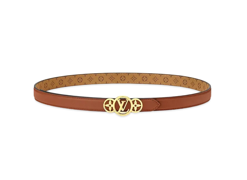 Louis Vuitton LV Trio 20mm Reversible Belt Monogram "Tan"