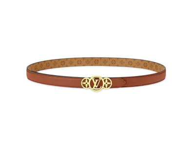 Louis Vuitton LV Trio 20mm Reversible Belt Monogram "Tan"
