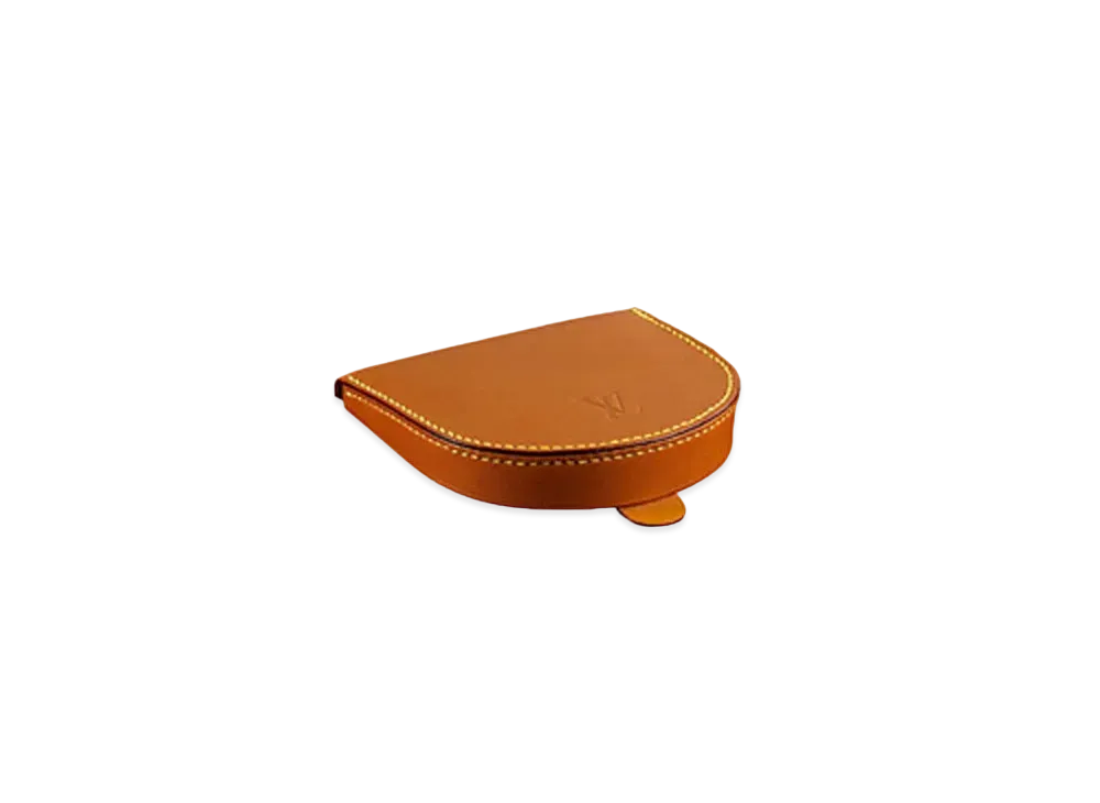 Louis Vuitton Cuvette Coin Purse Nomade "Caramel"