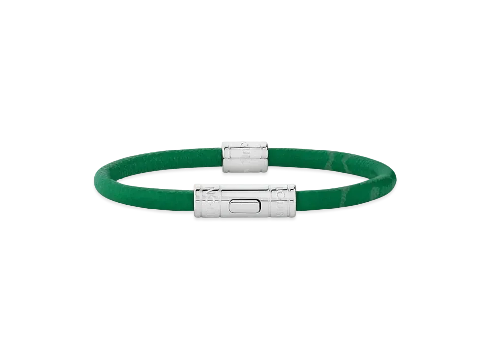 Louis Vuitton Neo Split Leather Bracelet "Vert"