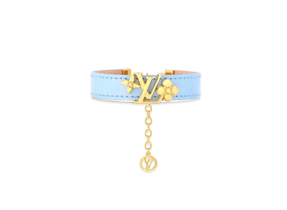 Louis Vuitton LV Gram Bracelet "Bleu Clair"