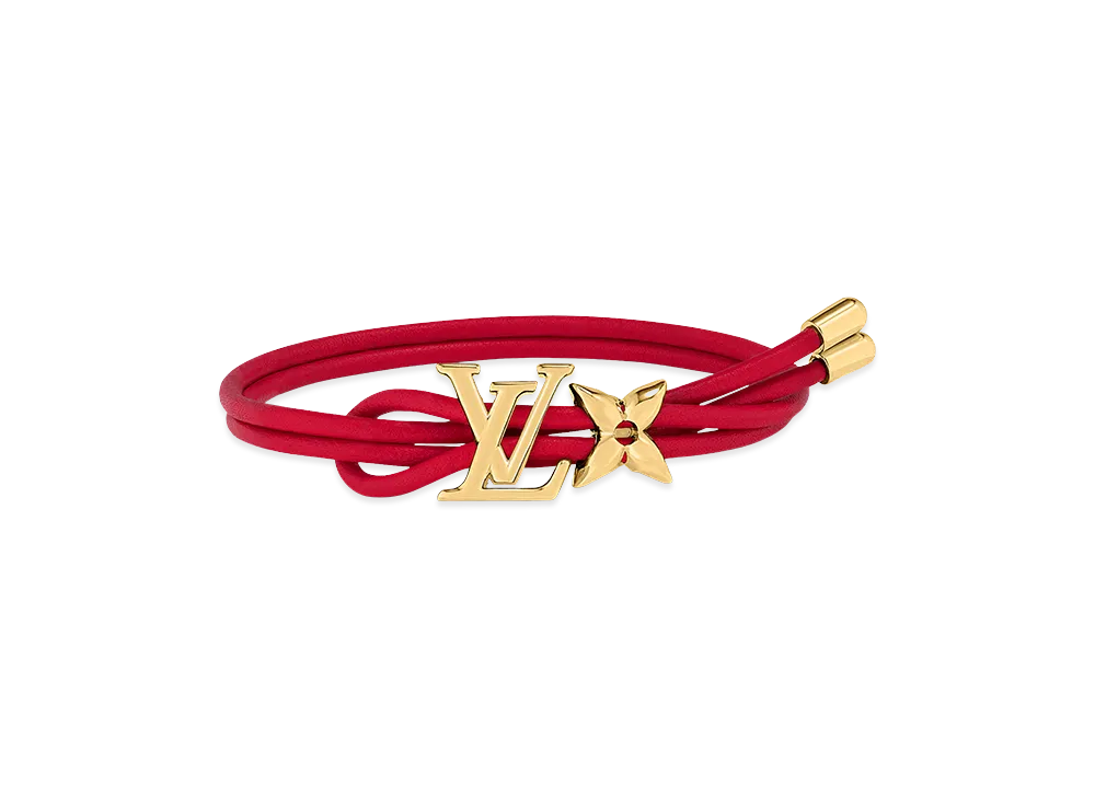 Louis Vuitton Bracelet LV Bloom "Rouge"