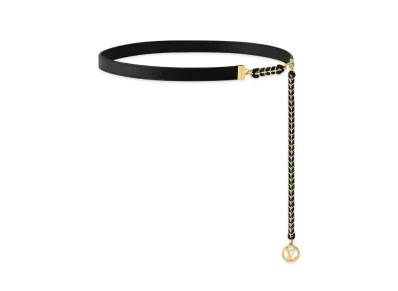 Louis Vuitton Braided Chain 20MM Belts "Starry Night"