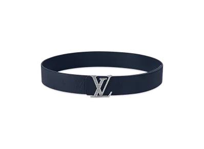 Louis Vuitton Belt LV Shadow 40mm Reversible "Navy"