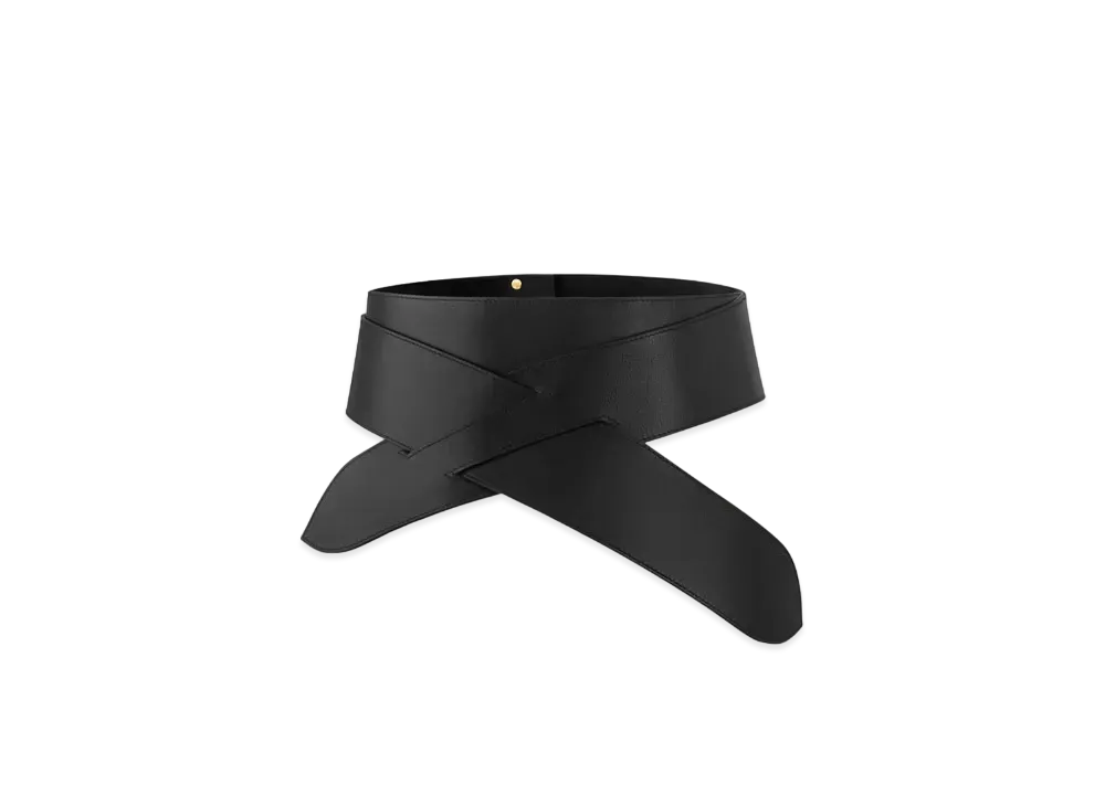 Louis Vuitton LV Wrapped 60mm Belt "Noir"