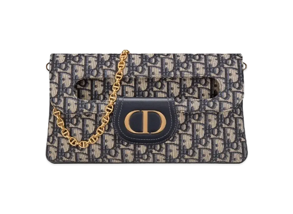 Dior Medium Diordouble Bag "Blue"