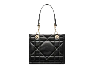 Dior Small Dior Essential Tote Bag Archicannage Calfskin "Black"