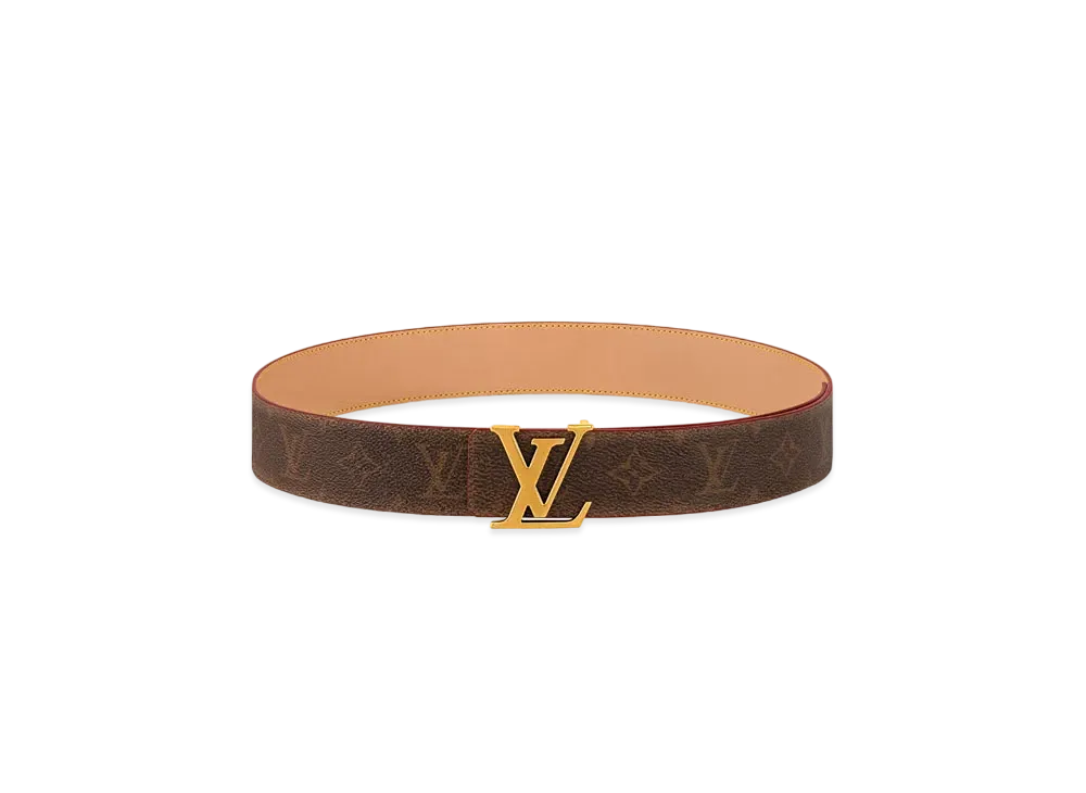 Louis Vuitton LV Initiales 40MM Reversible Belt Monogram "Marron"