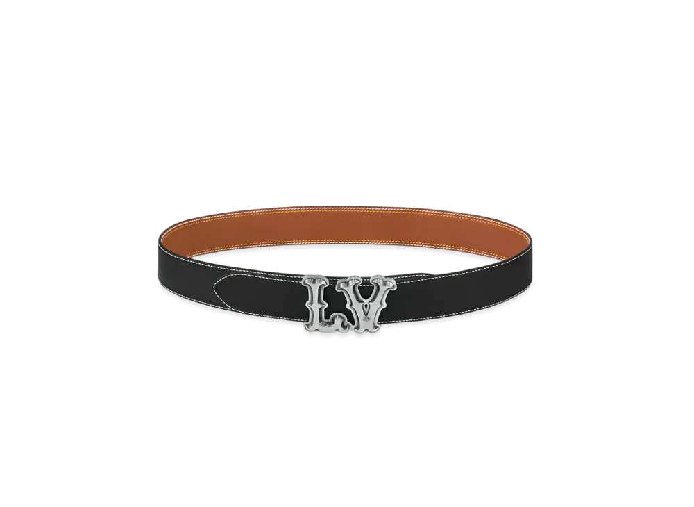 Louis Vuitton LV Ranch 40MM Reversible Belt "Noir"