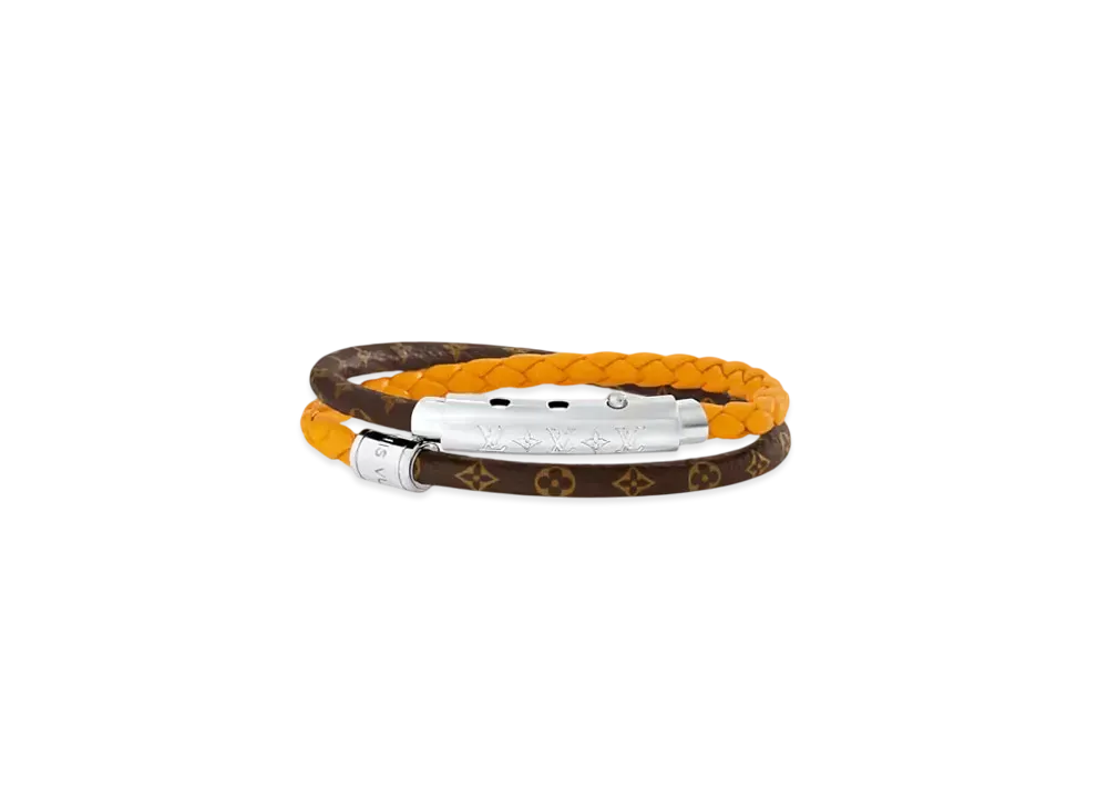 Louis Vuitton Monogram Double Spin Bracelet "Safran Yellow"